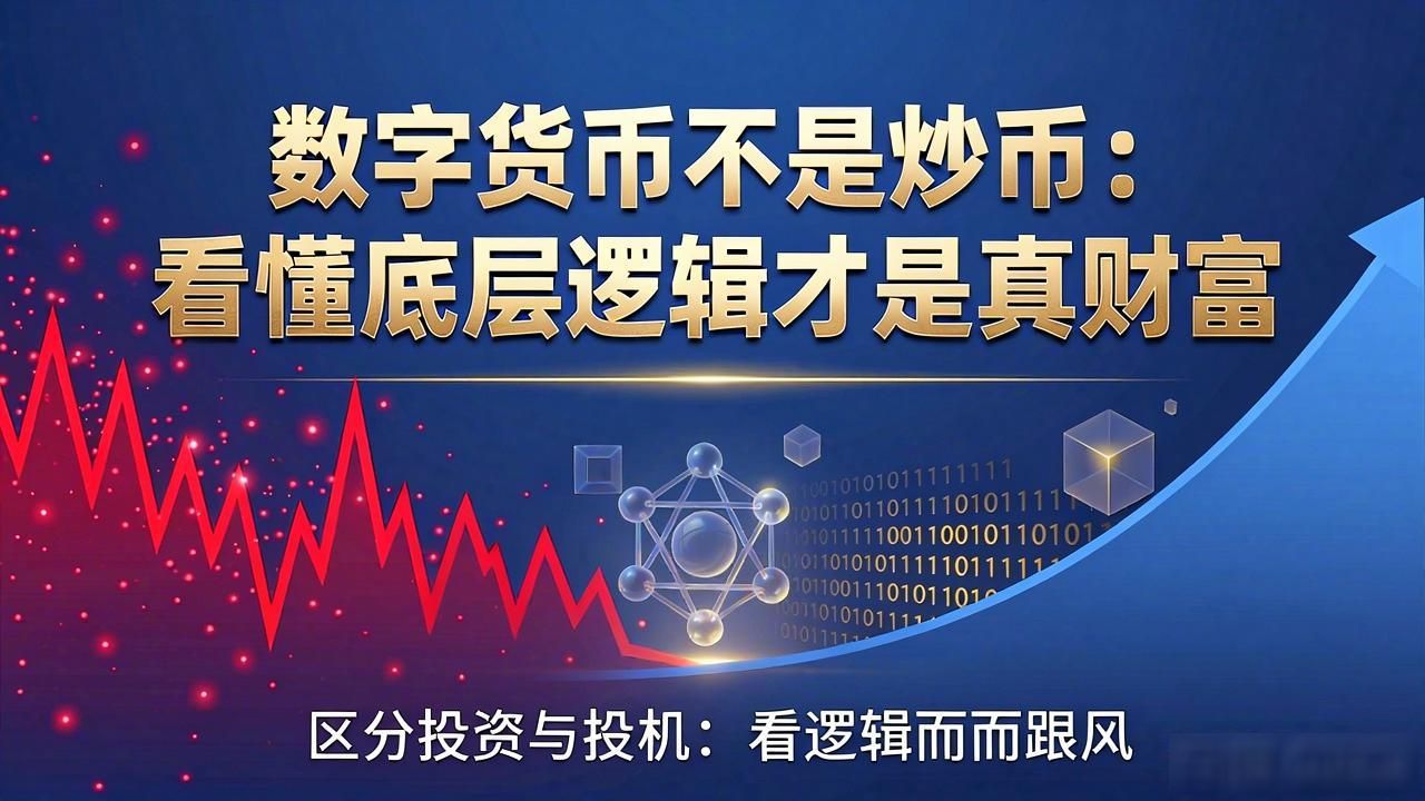 数字货币不是炒币：看懂底层逻辑才是真财富